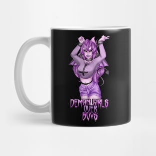 Demon Girls Over Boys Mug